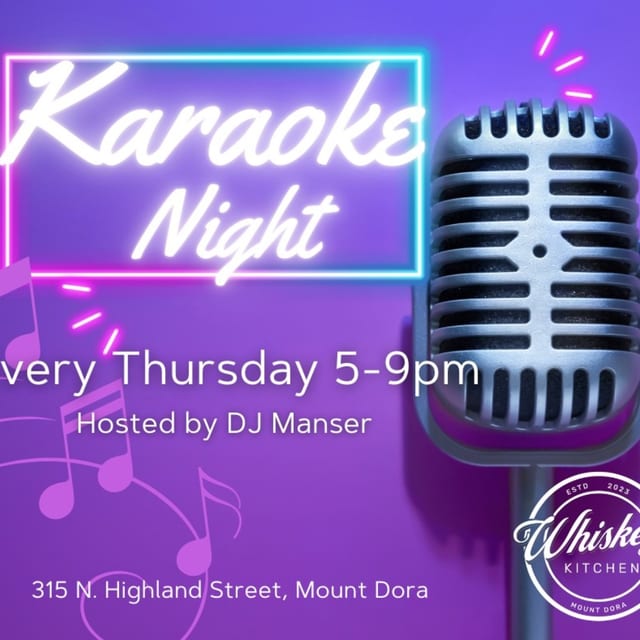 Karaoke Night with DJ Manser
