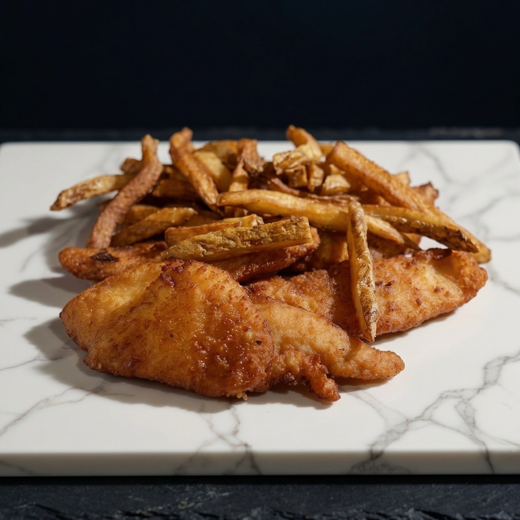 Chicken Strips & Fries.