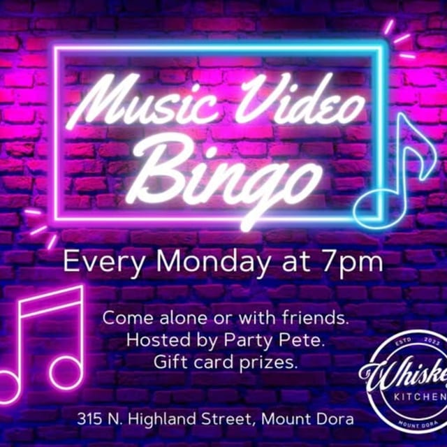 Music Video Bingo