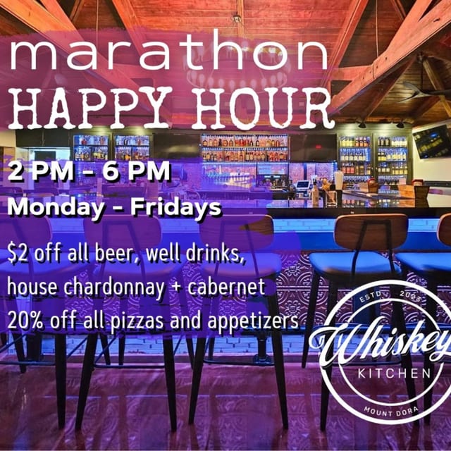 Marathon Happy Hour